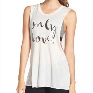 NWOT Spritual Gangster Only Love Tank
